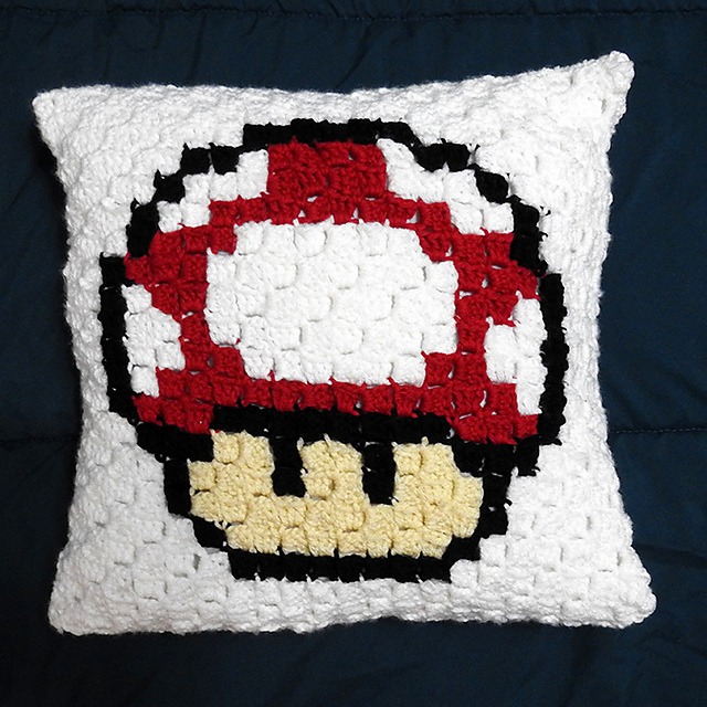 Free Crochet Mushroom Pillow Patterns Pinterest