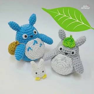 Free crochet Totoro pattern