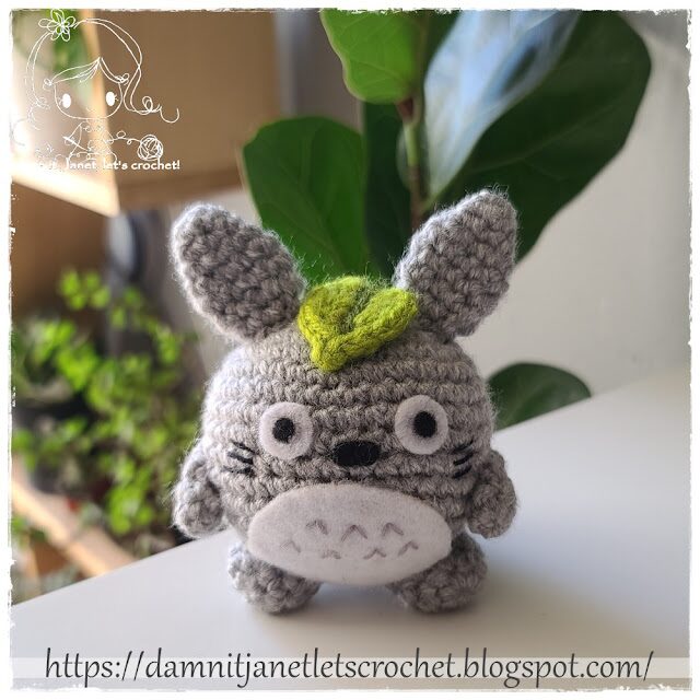Free crochet Totoro pattern pinterest