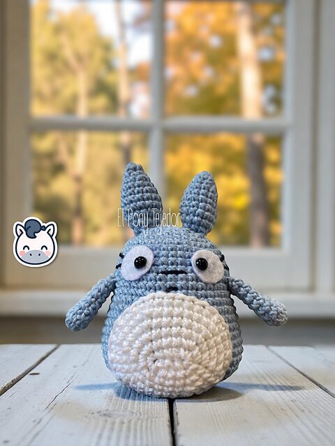 Free crochet Totoro pattern
