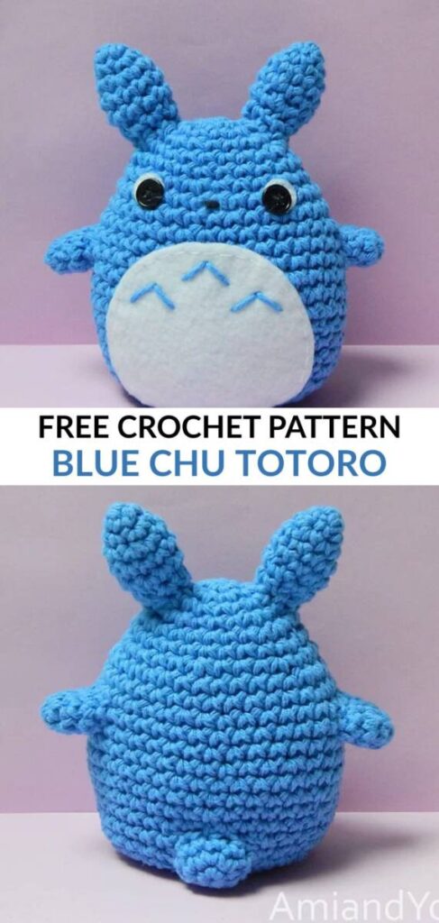 Free crochet Totoro pattern pinterest