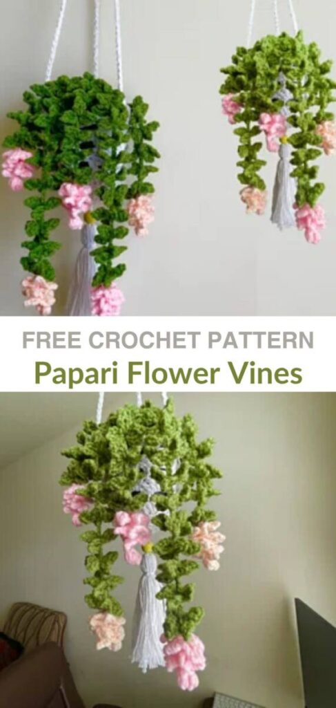 free crochet vine patterns Pinterest
