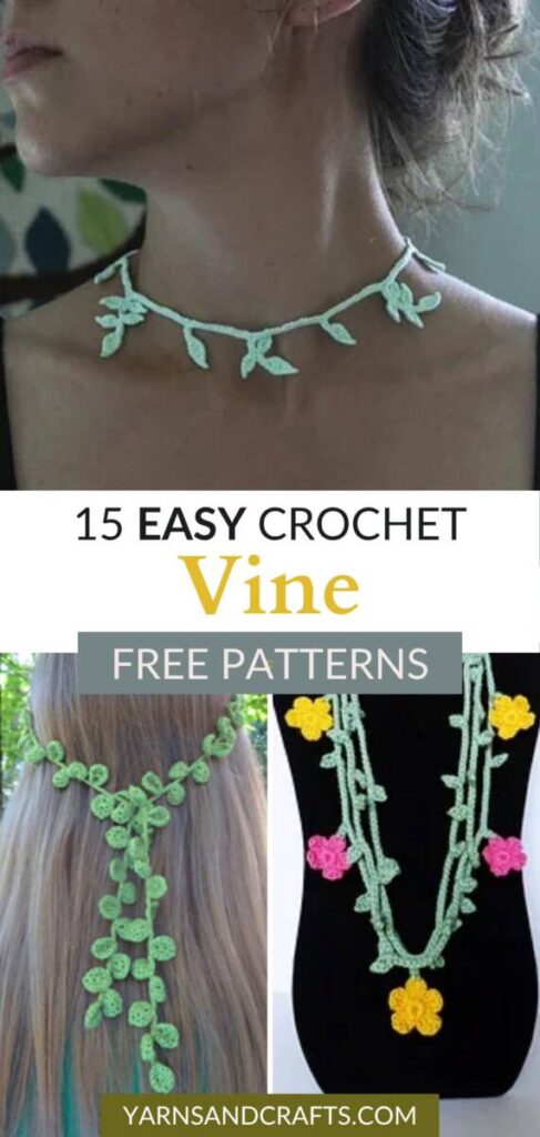 free crochet vine patterns Pinterest