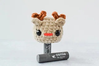Free Crochet Pocket Reindeer Patterns