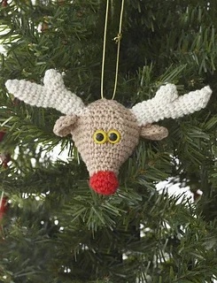 Free Crochet Pocket Reindeer Patterns