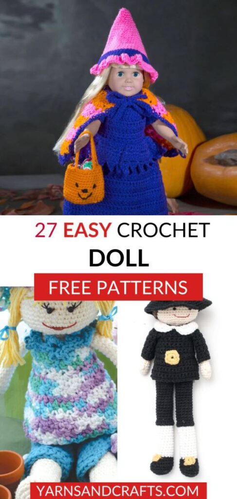 Free Crochet Doll Patterns Pinterest