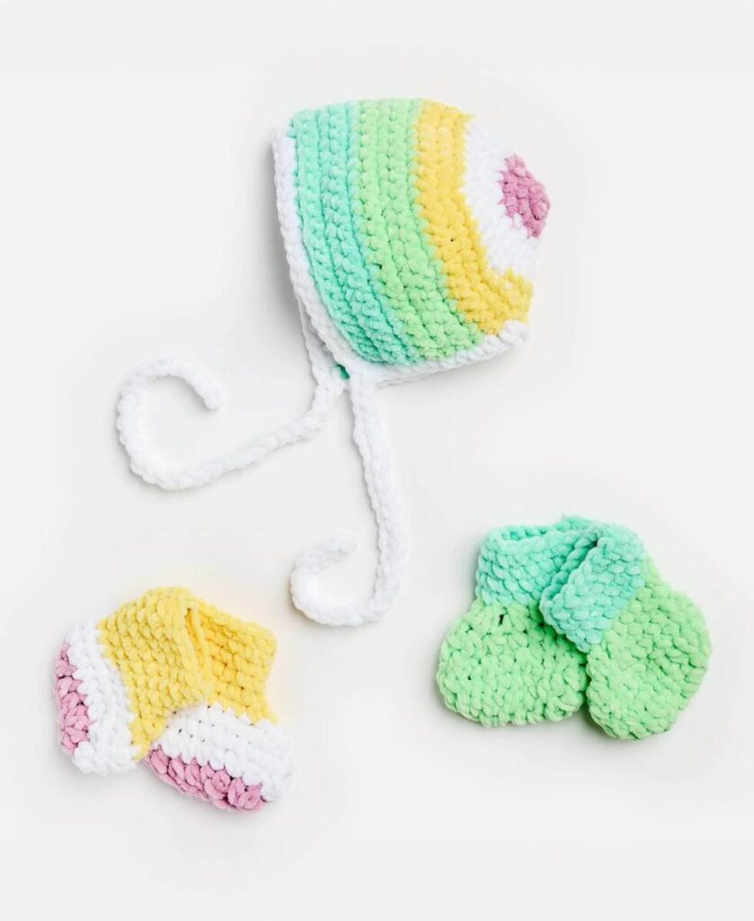 Free Crochet Booties Pattern