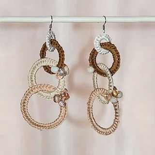 free crochet earring patterns