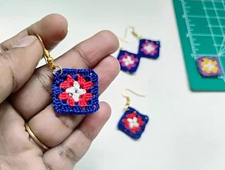 free crochet earring patterns
