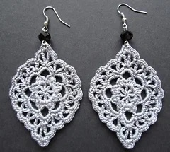 free crochet earring patterns