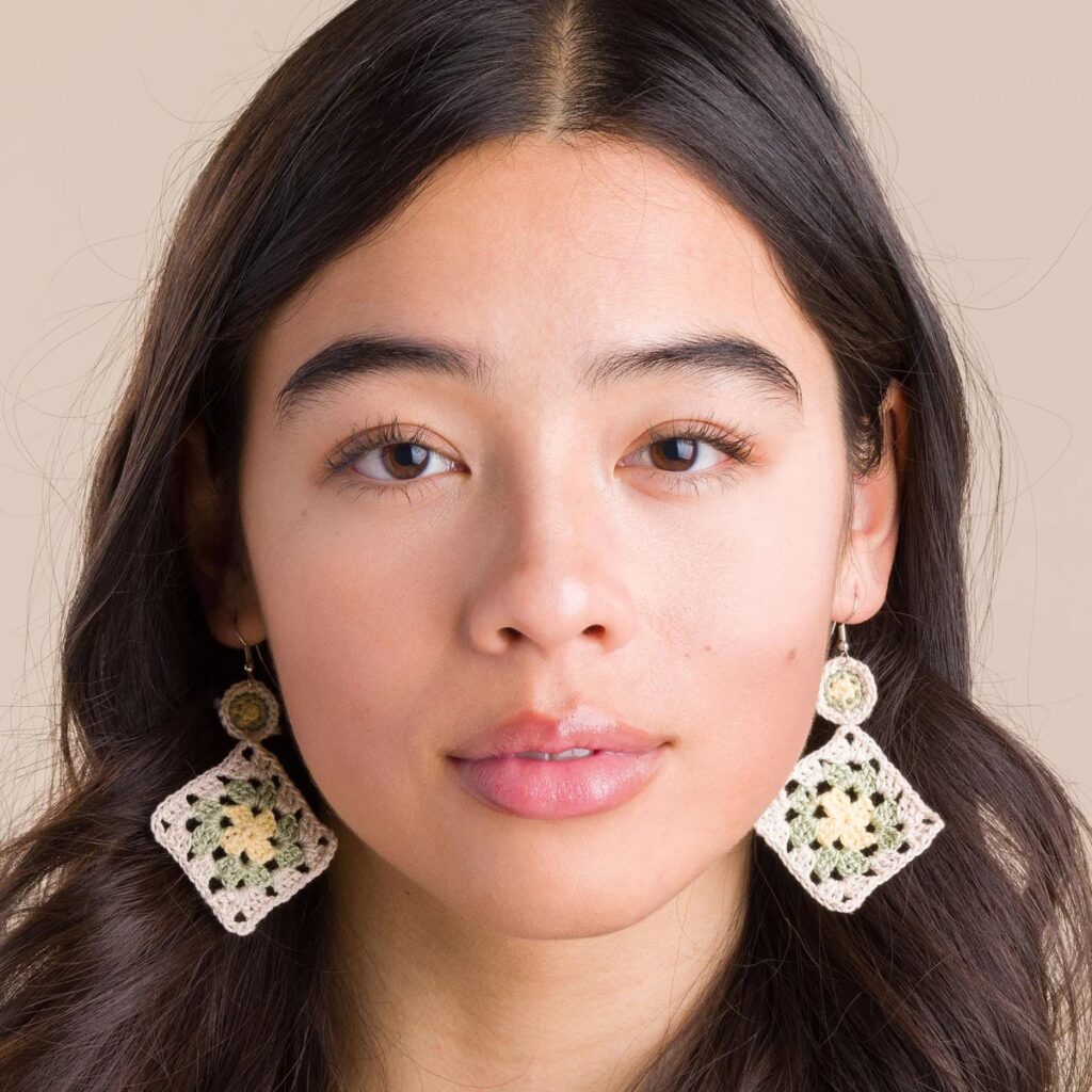 free crochet earring patterns