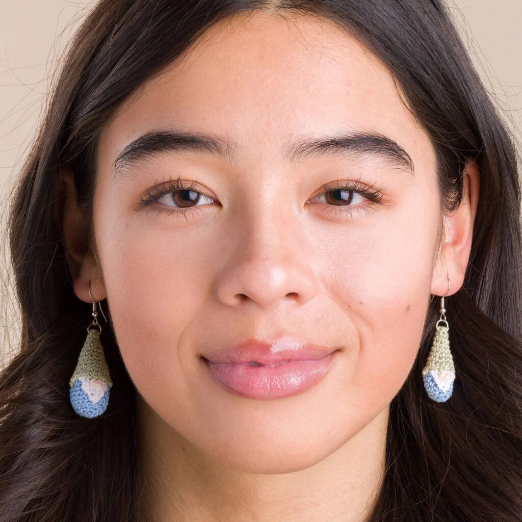 free crochet earring patterns