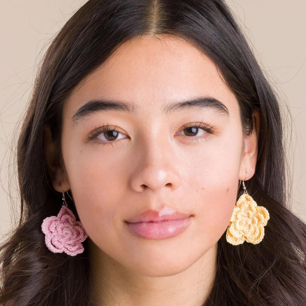 free crochet earring patterns