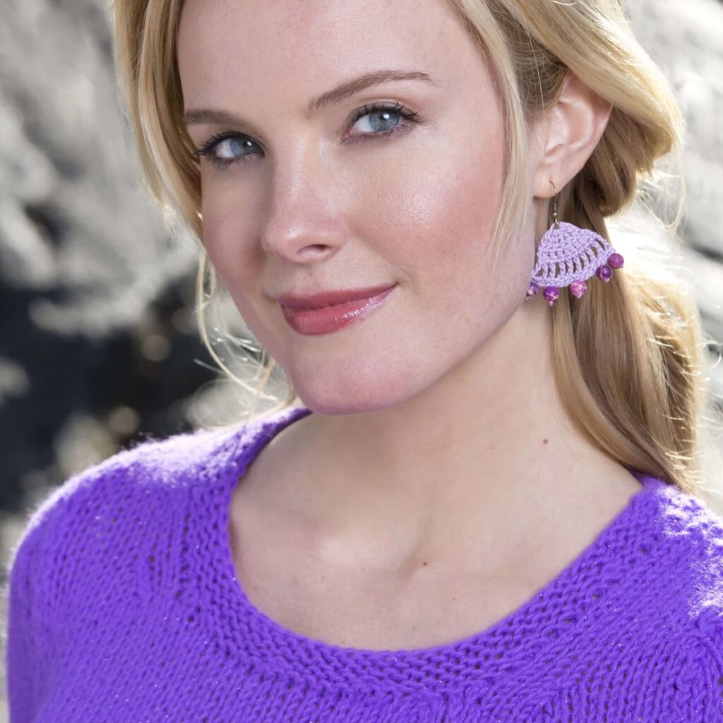 free crochet earring patterns