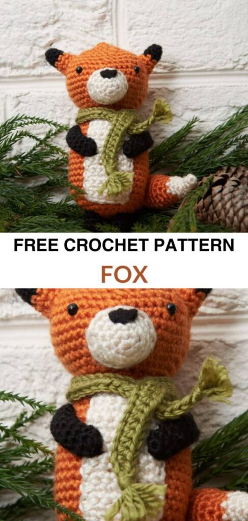Free Crochet Fox Patterns Pinterest
