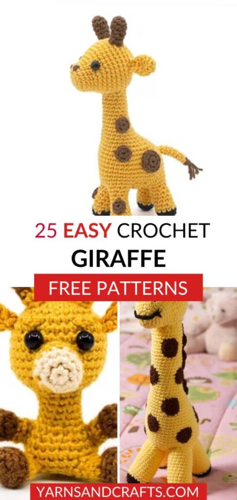 Free Crochet Giraffe Patterns Pinterest