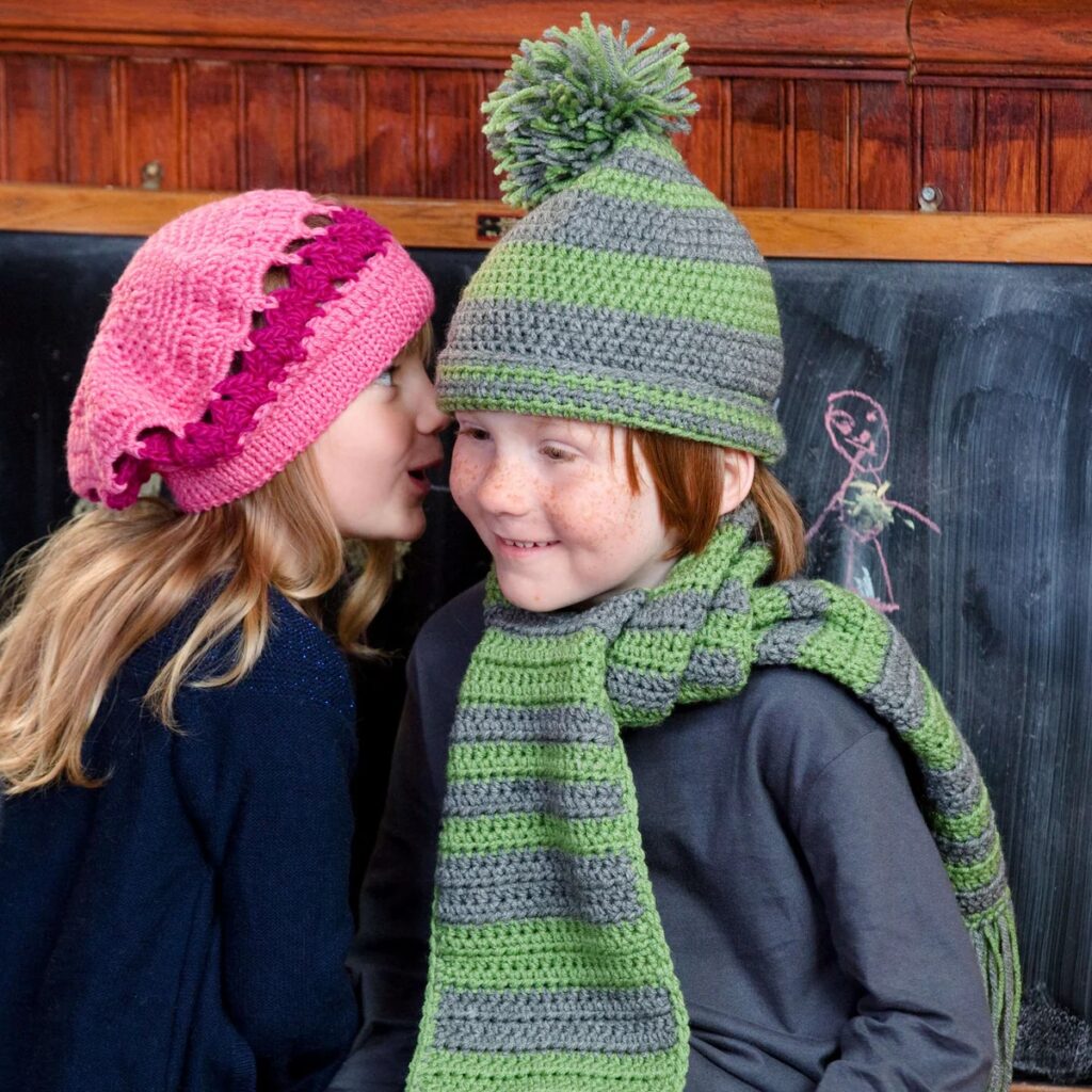 free crochet kids hat patterns