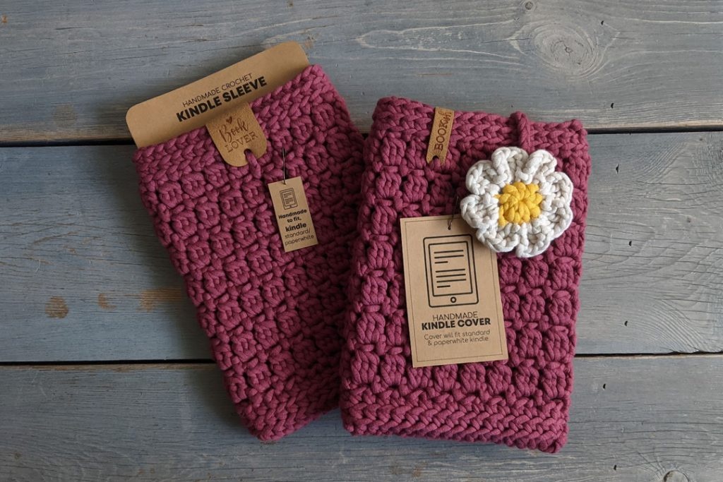 Free crochet Kindle sleeve patterns