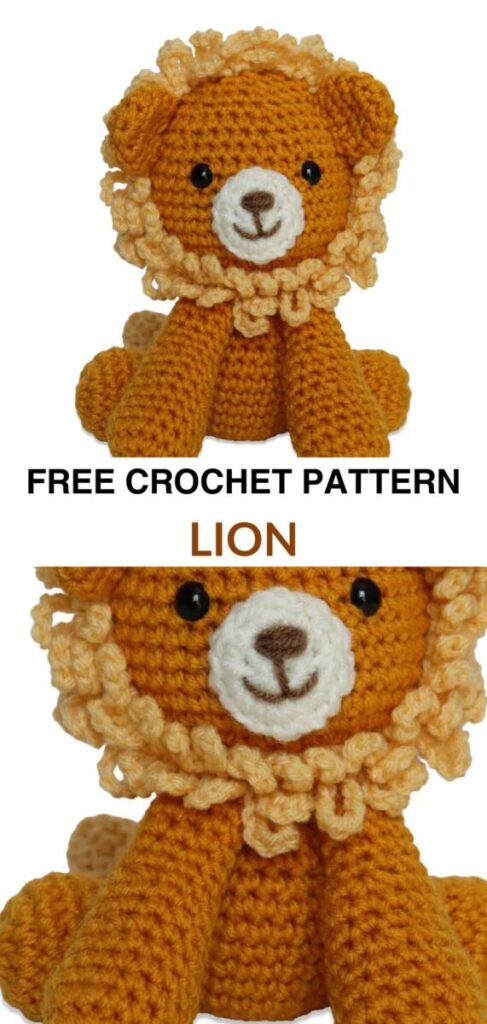 Free Crochet Lion Patterns Pinterest