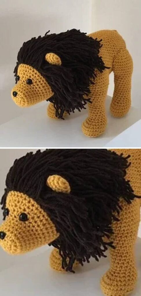 Free Crochet Lion Patterns Pinterest