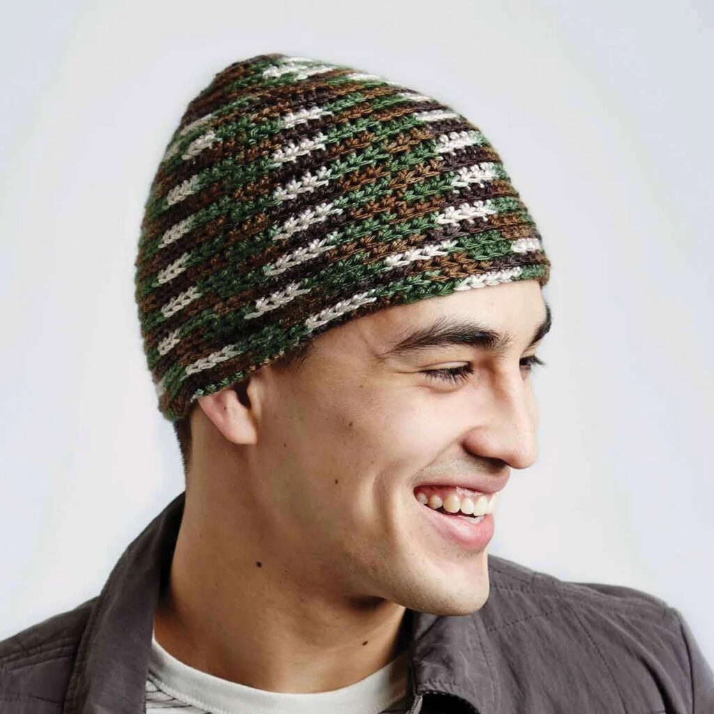 Free crochet men's hat patterns