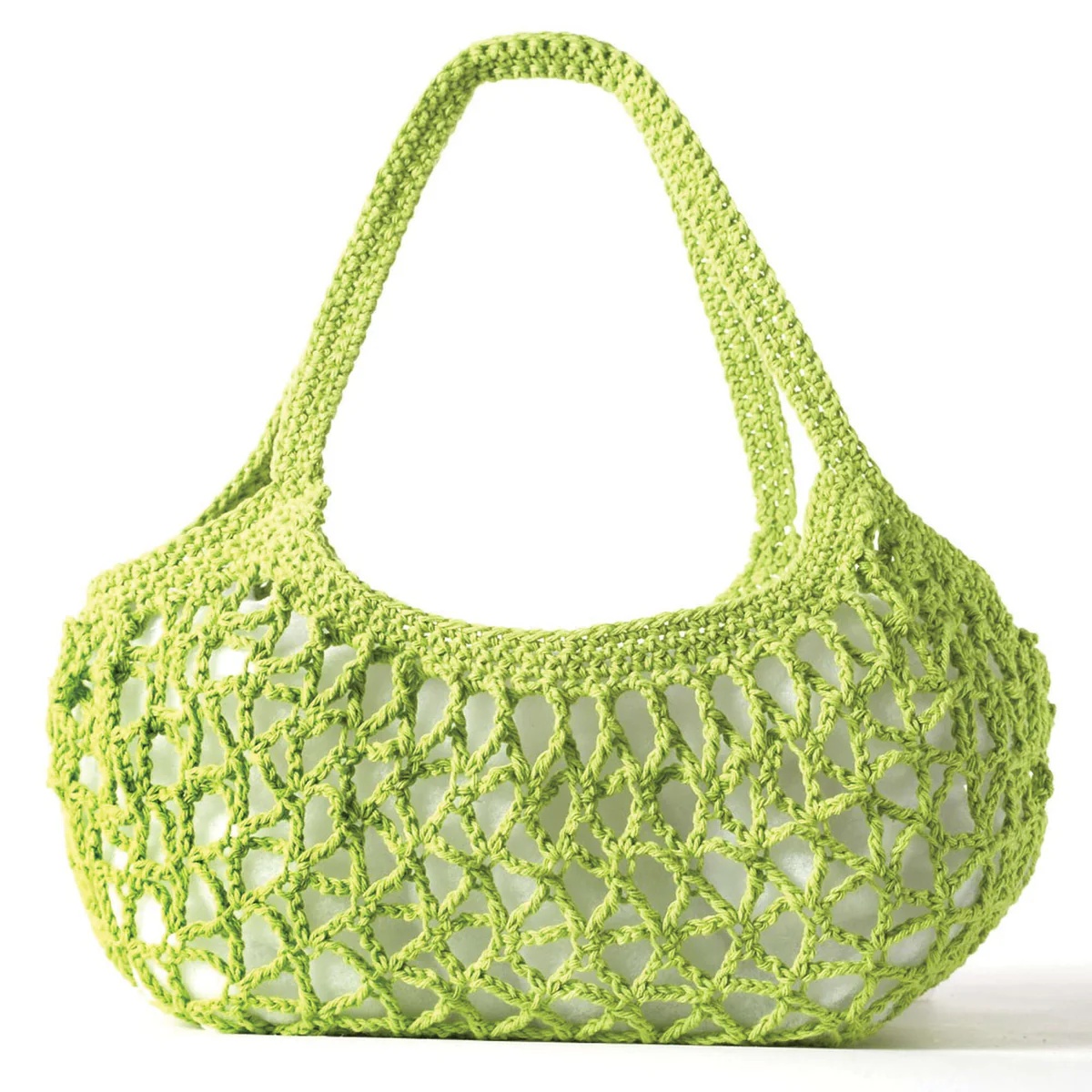 free crochet mesh bag patterns