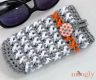 free crochet sunglasses case patterns