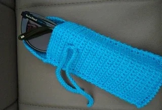 free crochet sunglasses case patterns