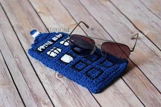 free crochet sunglasses case patterns