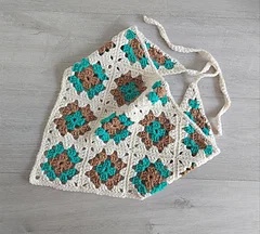 free crochet waist bandana patterns