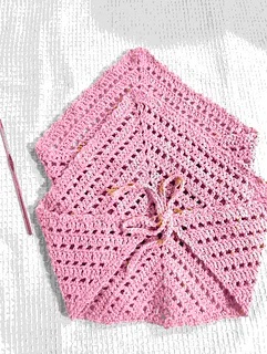 free crochet waist bandana patterns