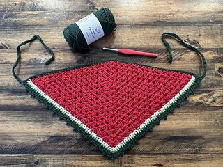 free crochet waist bandana patterns