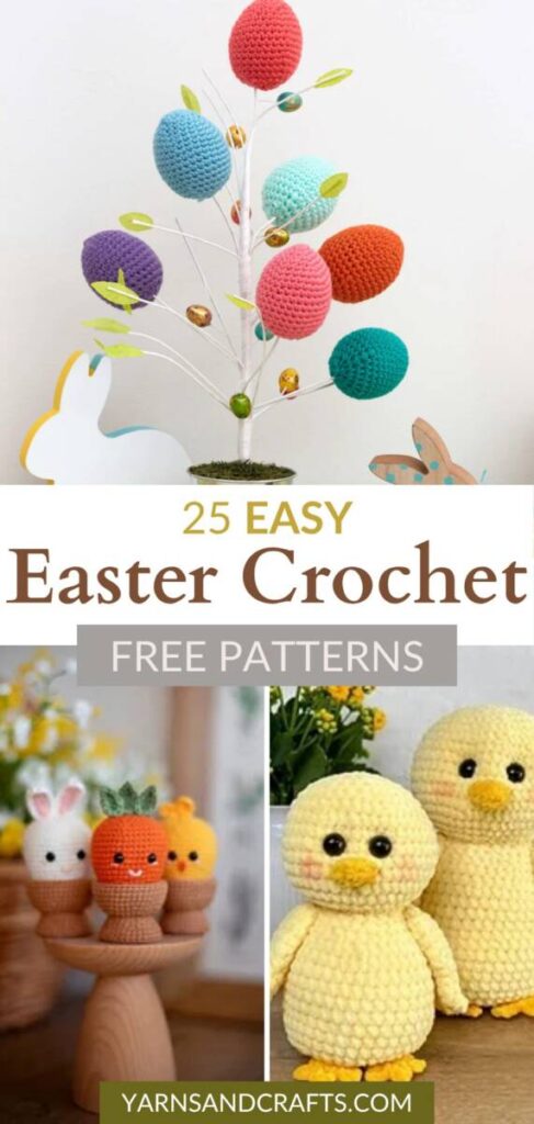 free easter crochet patterns Pinterest