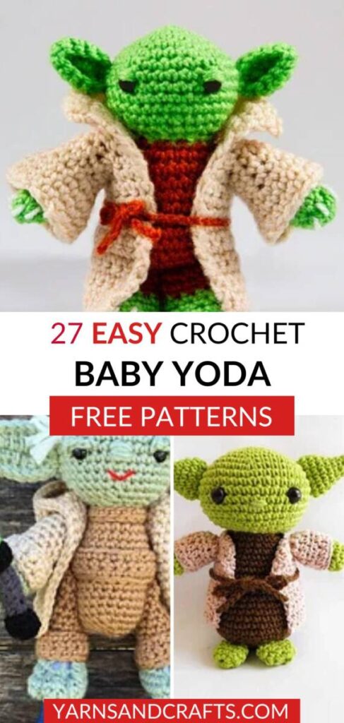 Free Crochet Baby Yoda Patterns Pinterest
