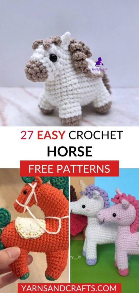 Free Crochet Horse Patterns Pinterest