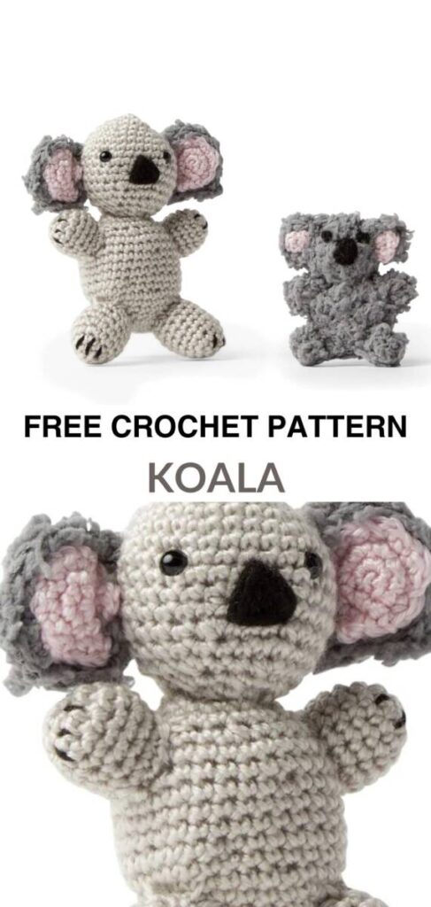 Free Crochet Koala Patterns Pinterest
