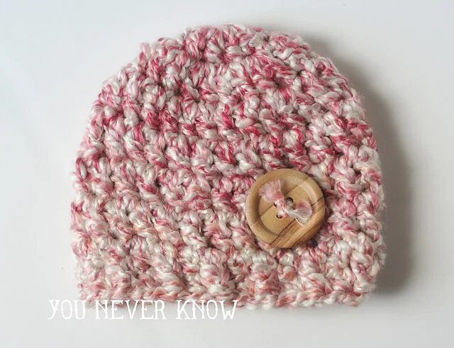 Free Crochet Newborn Hat Pattern