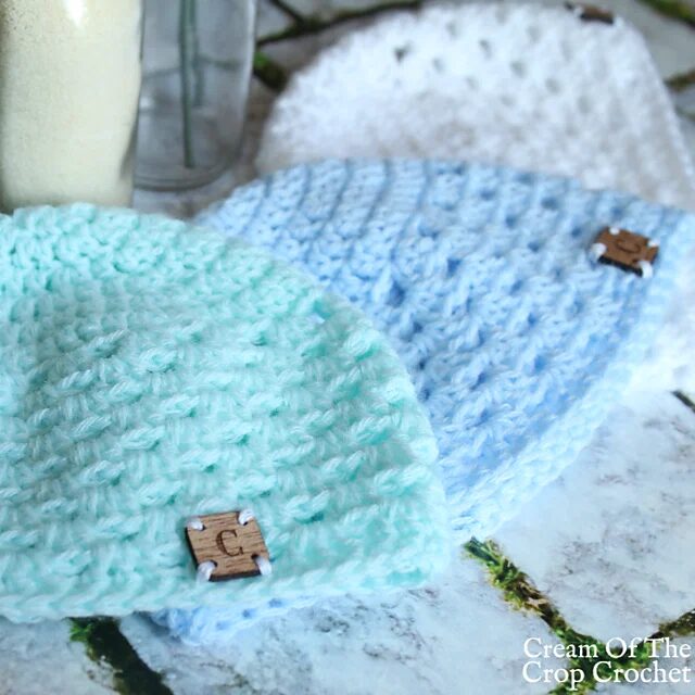 Free Crochet Newborn Hat Pattern