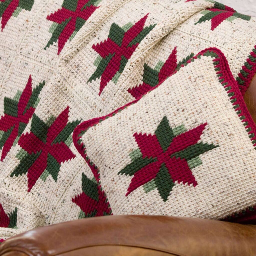 Free Crochet Retro Throw & Pillow Patterns Pinterest