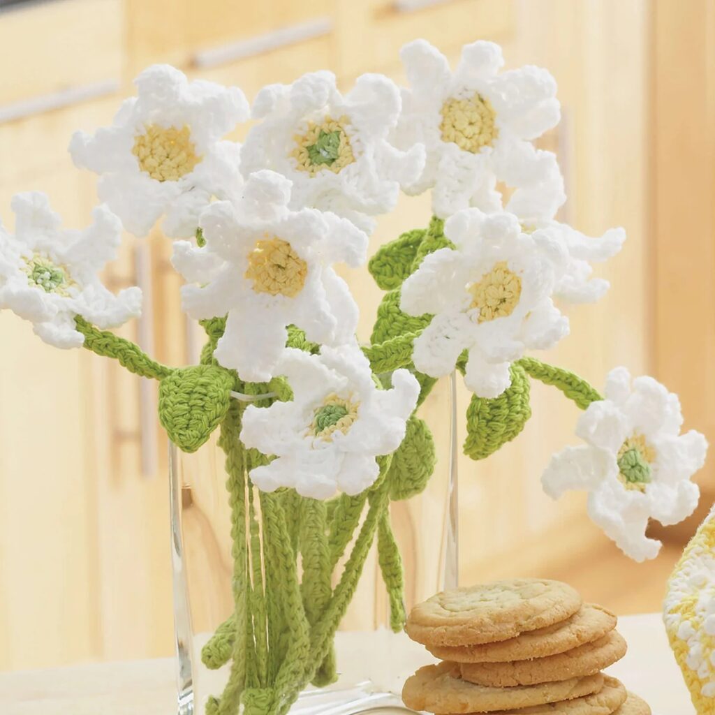 Free crochet flower bouquet patterns