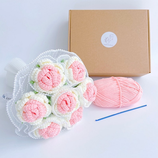 Free crochet flower bouquet patterns