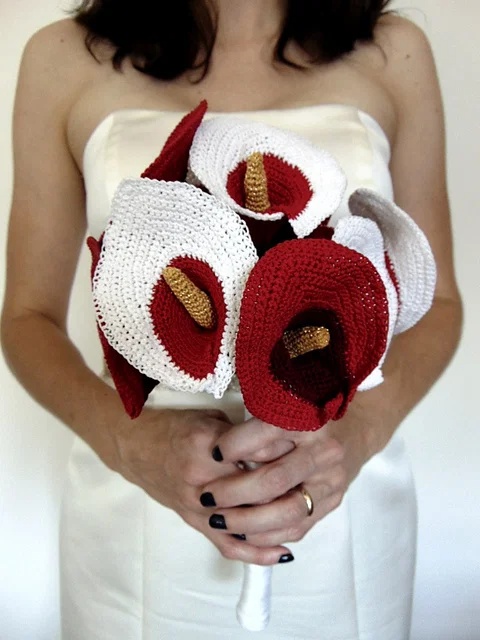 Free crochet flower bouquet patterns
