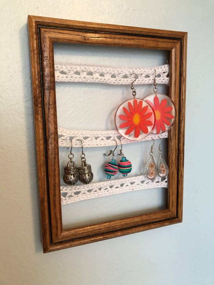 Free crochet jewelry holder patterns