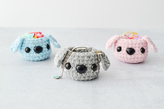 Free crochet jewelry holder patterns