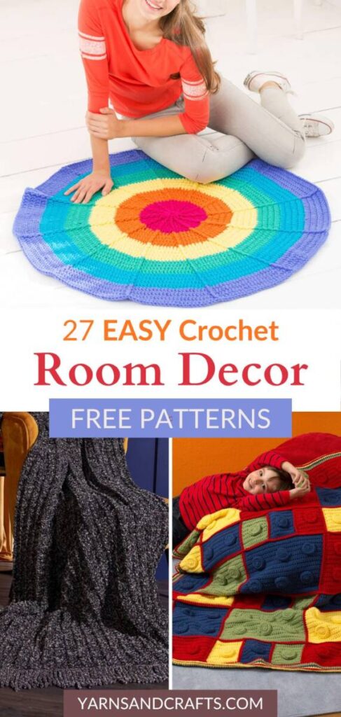 Free Crochet Room Decor Patterns Pinterest