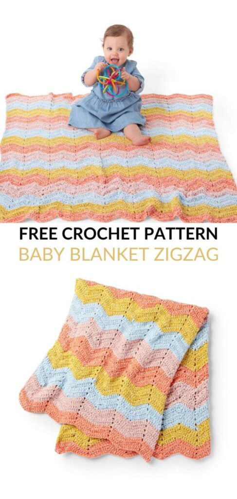 Free Crochet ZigZag Patterns Pinterest
