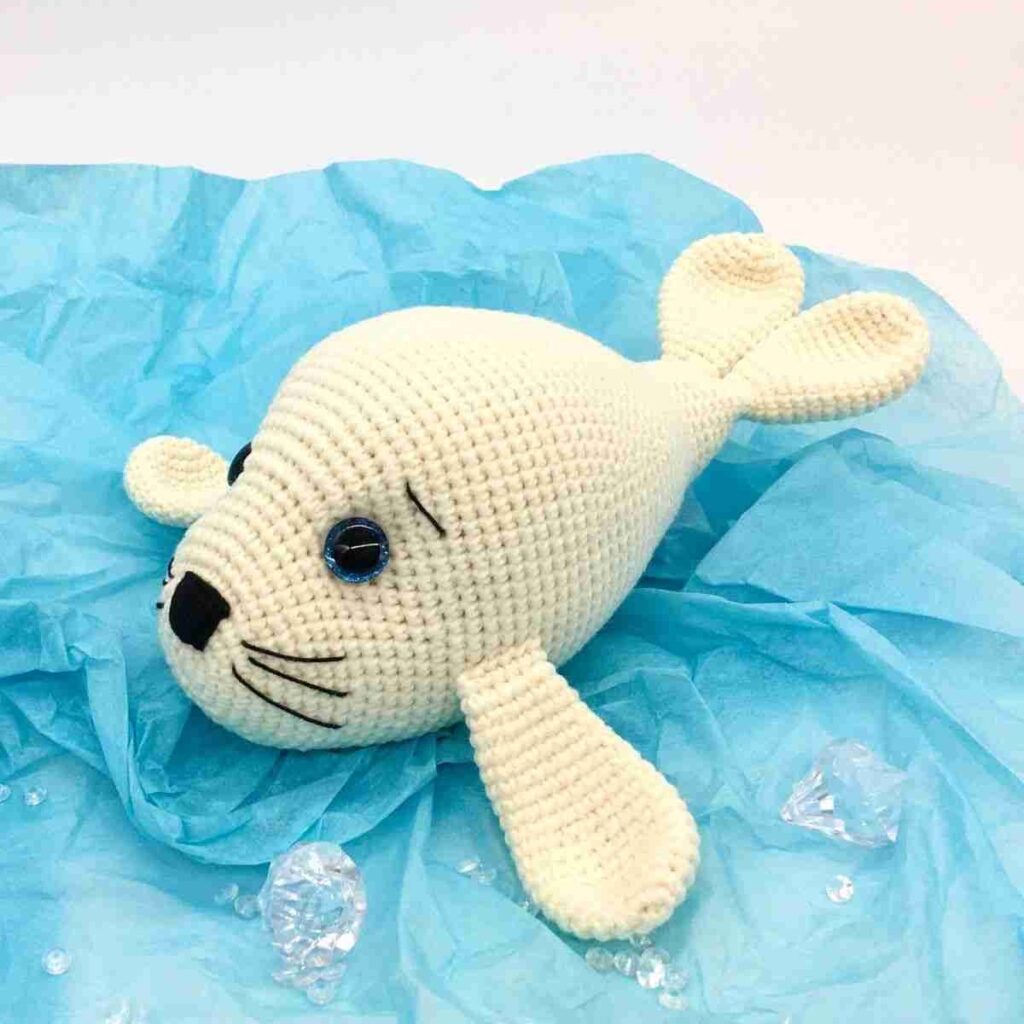 Free crochet amigurumi baby seal patterns