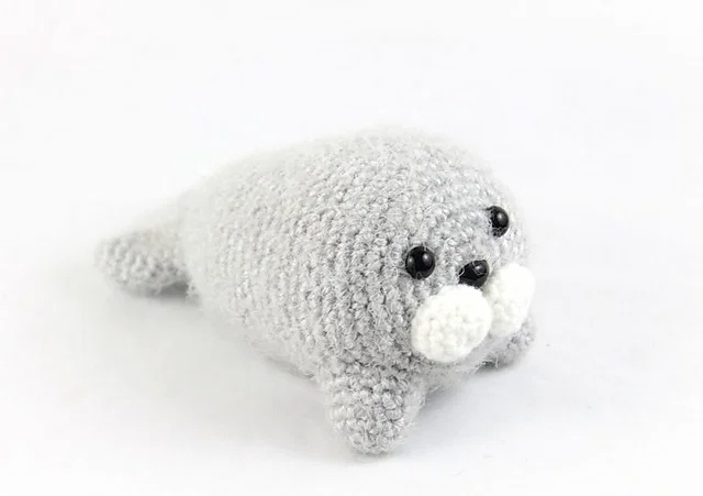 Free crochet amigurumi baby seal patterns