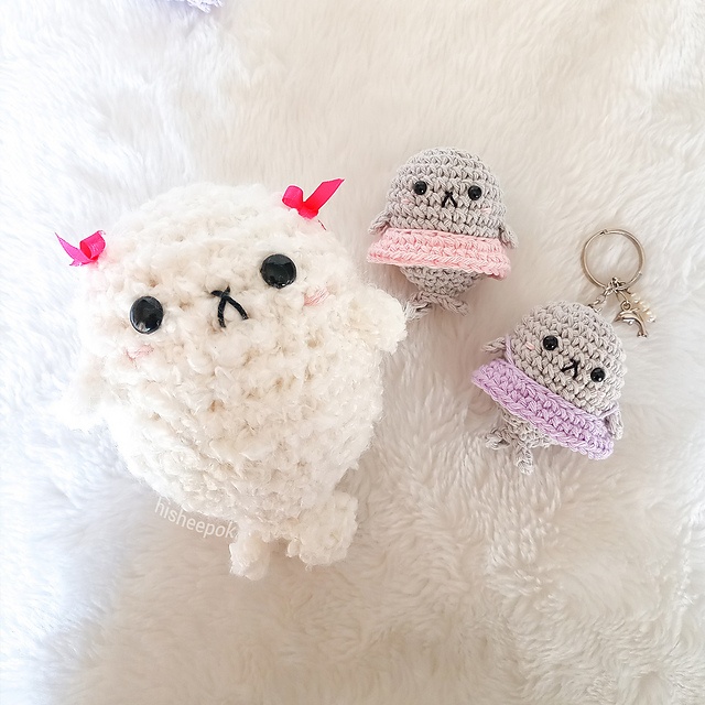 Free crochet amigurumi baby seal patterns