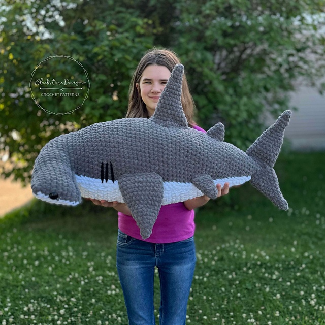 Free crochet amigurumi shark patterns